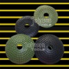 diamond convex polishing pad