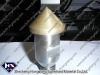 diamond countersink connecting with diamond drill bit for glass use