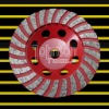 diamond cup wheel:cup wheel:turbo:115mm