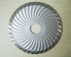 diamond cutting blade turbo type