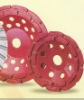 diamond double row cup wheel