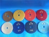 diamond polishing pad buff dry use