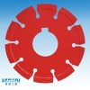 diamond saw blade for groove-cutting