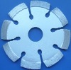 diamond saw blade with slotted