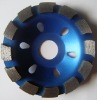 diamond turbo cup pad for grinding hard stones