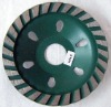 diamond turbo cup pad for grinding hard stones