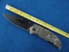 digital camouflage handle knife