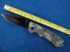 digital camouflage handle knife