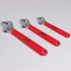 dipped handle adjustable wrench