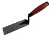 double color plastic handle bricklaying trowel