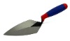 double color plastic handle bricklaying trowel