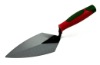 double color plastic handle bricklaying trowel