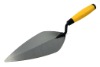 double color plastic handle bricklaying trowel