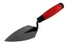 double color plastic handle bricklaying trowel