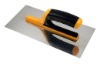 double color plastic handle plastering trowel