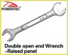 double open end wrench raised panel