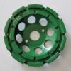 double row grinding wheel for stone and concrete