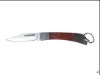 durable knife wood handle pocket knife