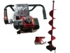 earth drill 71cc with new ice auger bit