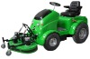 electric siting lawn mower