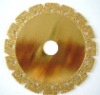 electroplated diamond blade