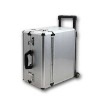 empty aluminium frame travel case
