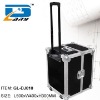 fashion design aluminum trolley storage flight case