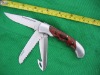 field dressing folding knife/folding hunting knife