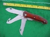 field dressing folding knife/folding hunting knife