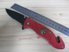 fire department rescue knife / fire fighter rescue knife / assisted opening rescue knife /tactical rescue folding knife