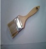 flat style soft lacquer wooden handle and sharp taper filament paint brush