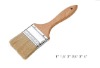 flat style white boiled bristle paint brush