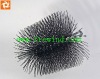 flat wire chimney brush round in 7"
