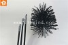 flat wire chimney cleaning brush kit/flue brush kit