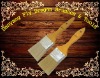 flat wooden handle painting BRUSH ac120