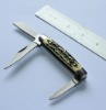 folding gift mini knife with ox bone handle