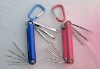 folding hex key wrench hand tools kit /hardware screwdriver tool set