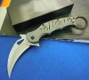 folding karambit knife / karambit folding knife / tiger claw knife / combat folding karambit knife / combat karambit folder