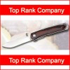 folding pocket knive with wooden handle