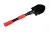 folding shot selling plastic/alu snow shovel