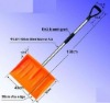 folding shot selling plastic/alu snow shovel
