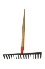 forged level head rake