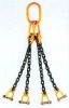 four legs lifting chain sling with safe bolt
