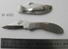 full stainless steel folding knife