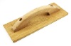 full wooden plastering trowel