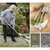 garden paving scraper adjustable telescopic handle