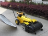 garden sweeper sweeping leaves snow