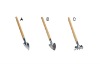 garden tools set with wooden handle for kids