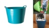 garden tubtrug,Multi-fucntion plastic bucket