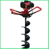 gas ground auger